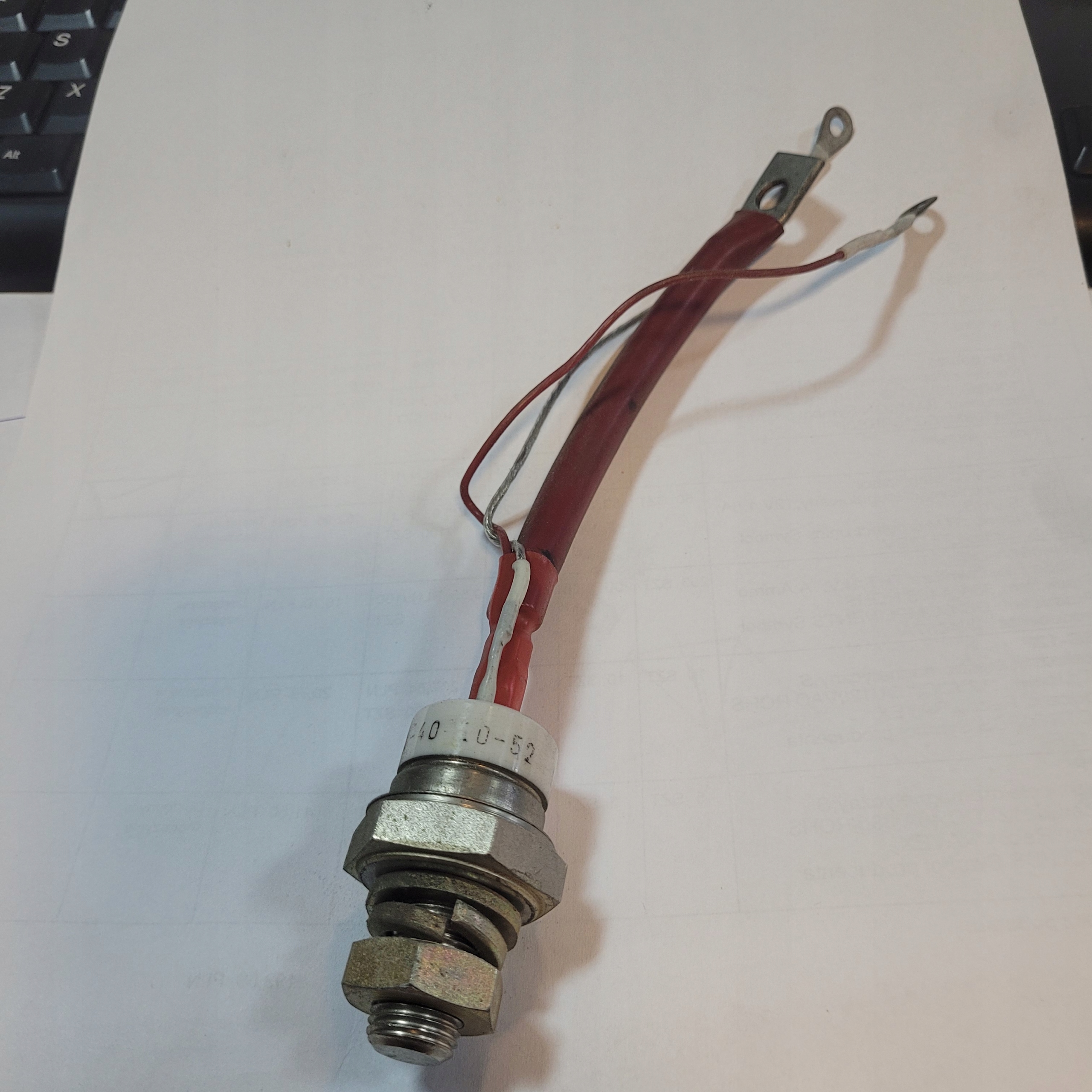 Tyrystor R51-40-10-52 UNITRA