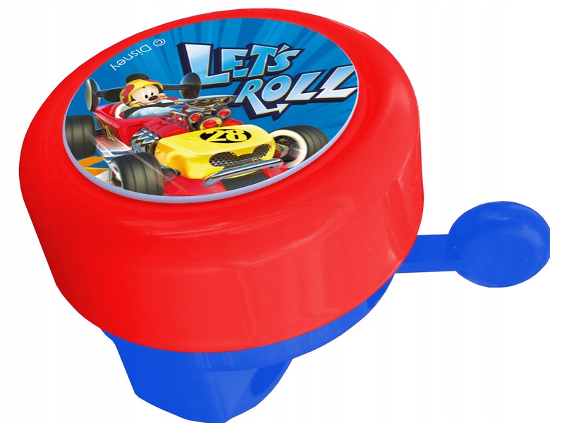 

Dzwonek rowerowy Disney Myszka Miki Czerwony