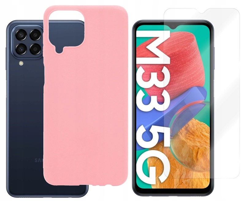 

Etui Case Pokrowiec do Samsung M33 5G +szkło