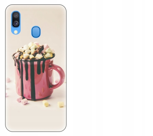 

Etui pokrowiec Samsung Galaxy A40 Gorąca czekolada