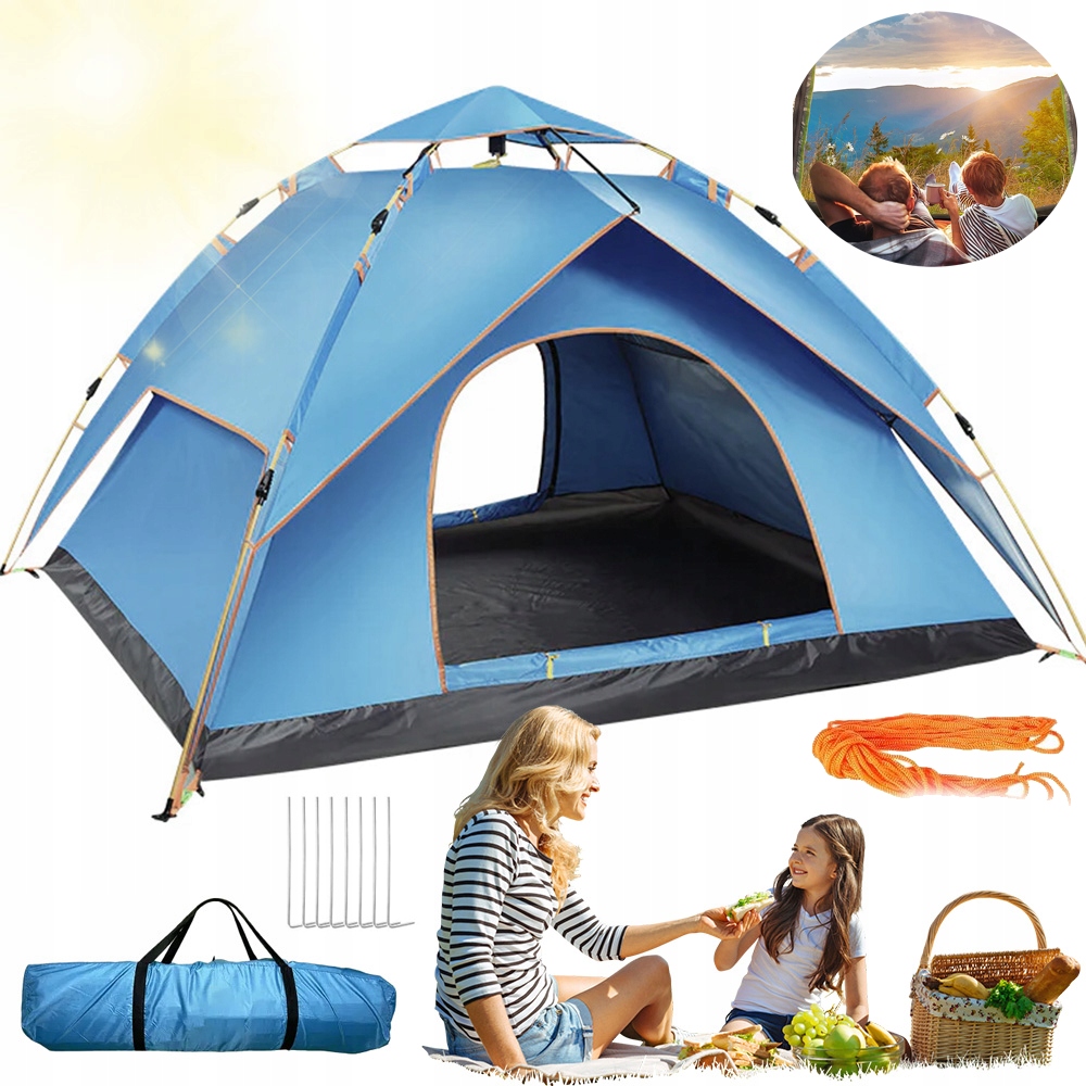 Velký XXL Stan Stan Automatický Paraván Odráží Slunce