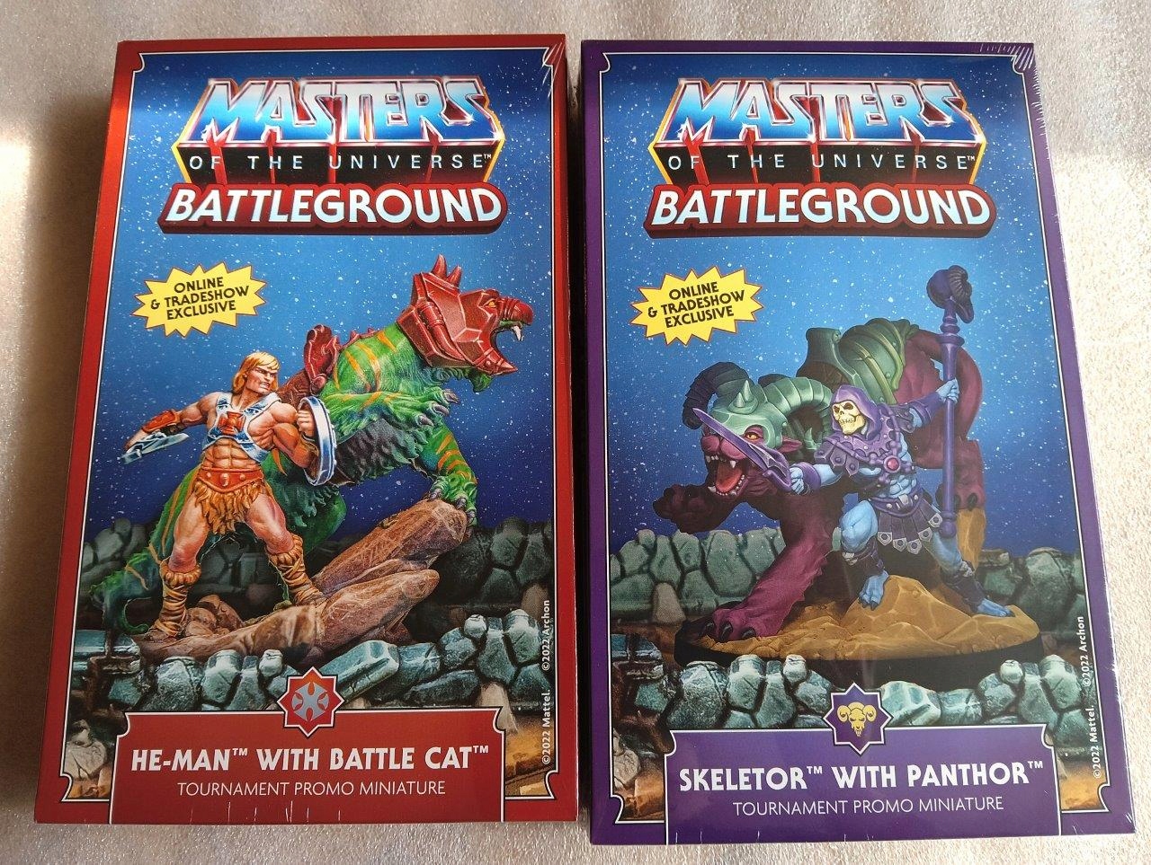 Masters of the Universe: Battleground figurki He-Man i Skeletor