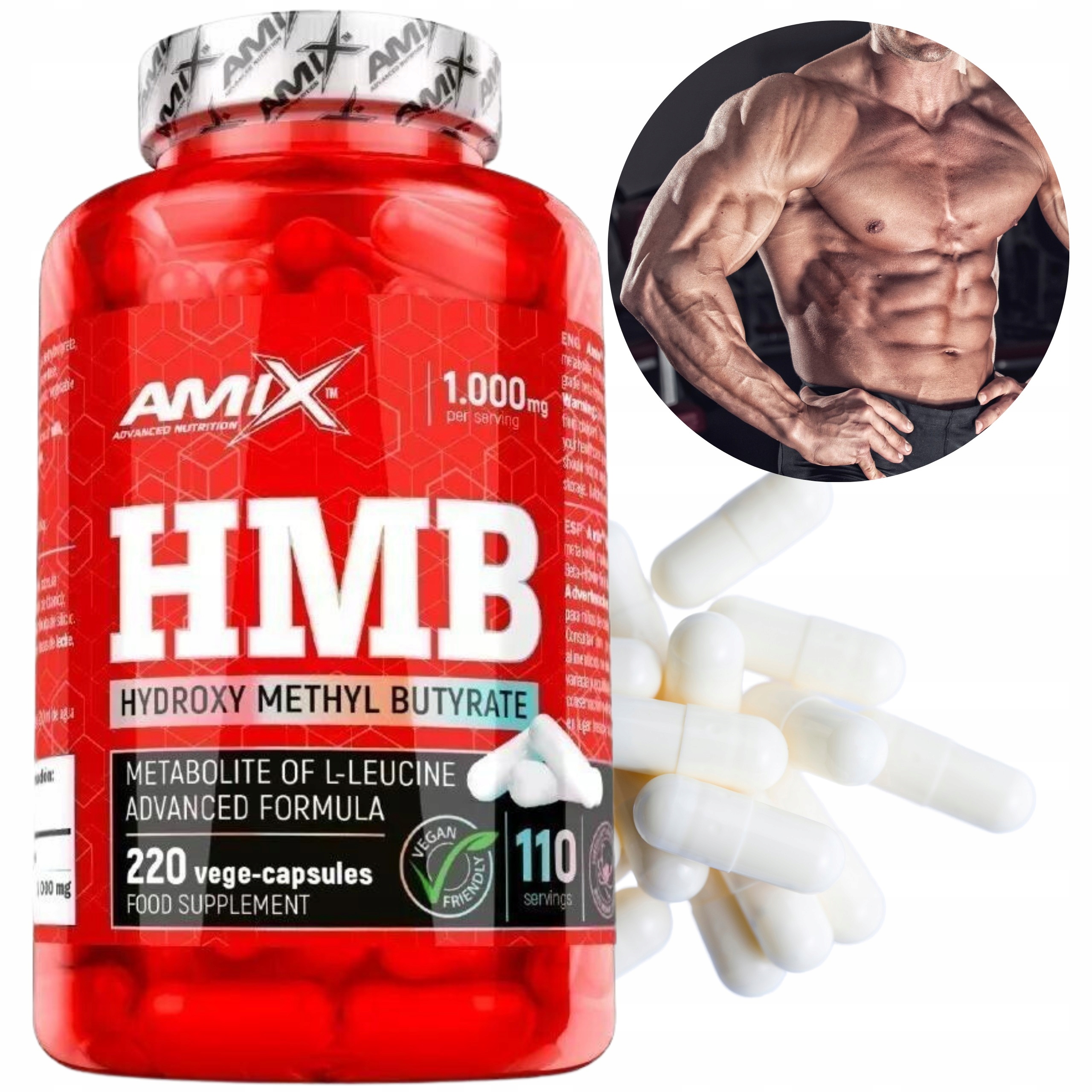 Hmb Regenerace Metabolitu Leucinu Antikatabolik ochrana svalů Hubnutí