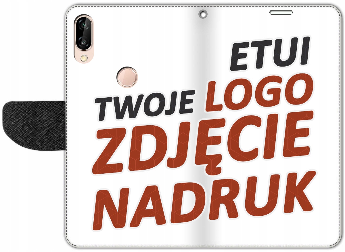 

Etui Portfel Nadruk Twoje Do Xiaomi Redmi Note 7