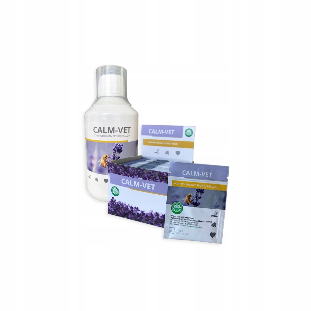 

Calm-vet – kontrolowany spokój pszczół (200ml)