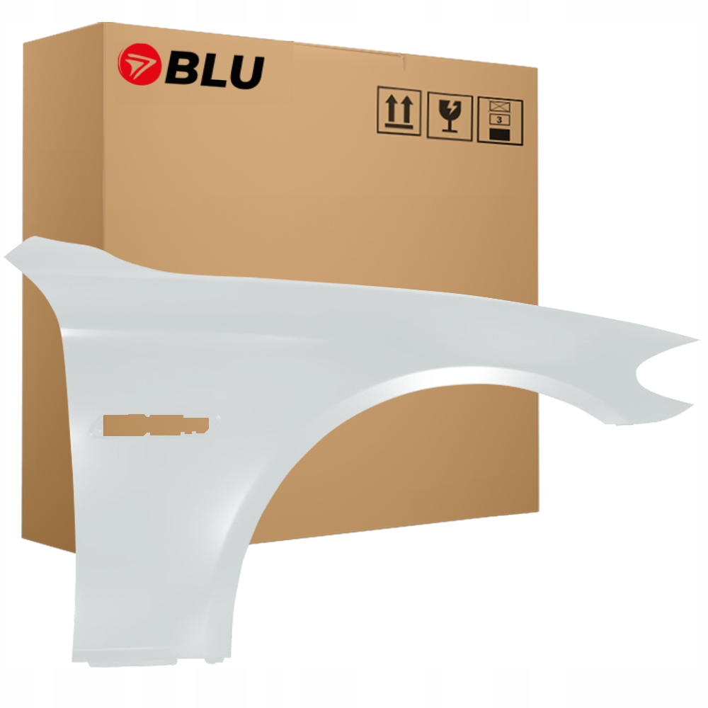 Blu Blatník Bmw 5 F10 F11 354 pravý stříbrný 10-17 přední TitaniumSilber