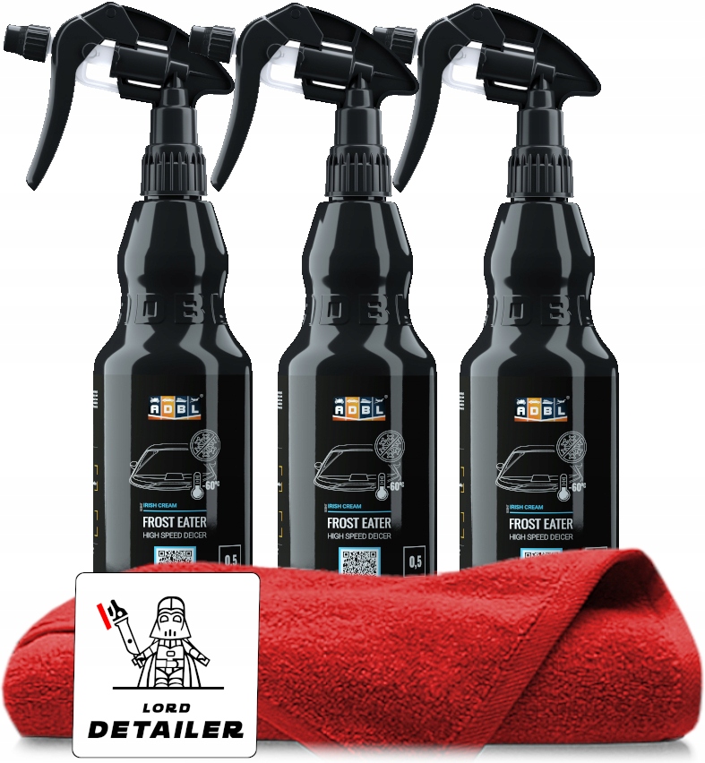 

3x Adbl Frost Eater -60C Odmrażacz do Szyb 500ml