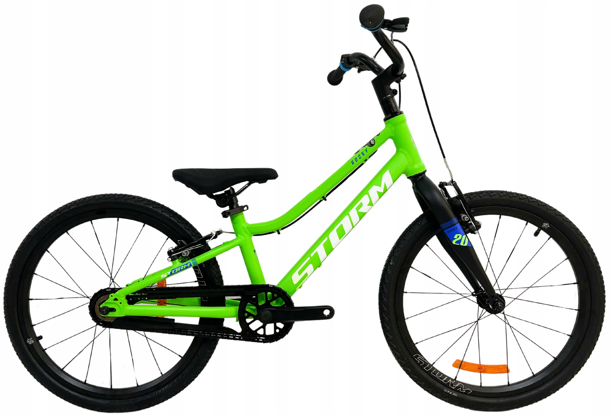 Rowerek Dziecięcy 20 cali Storm Rocky Light lekki 7,6 Kg zielony