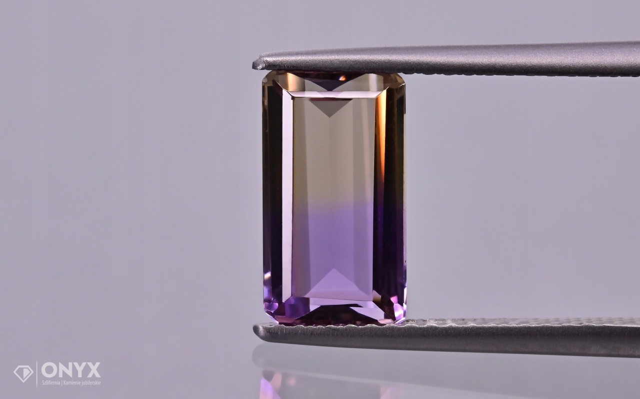 Ametryn fasetovaný oktagon 11x6 mm