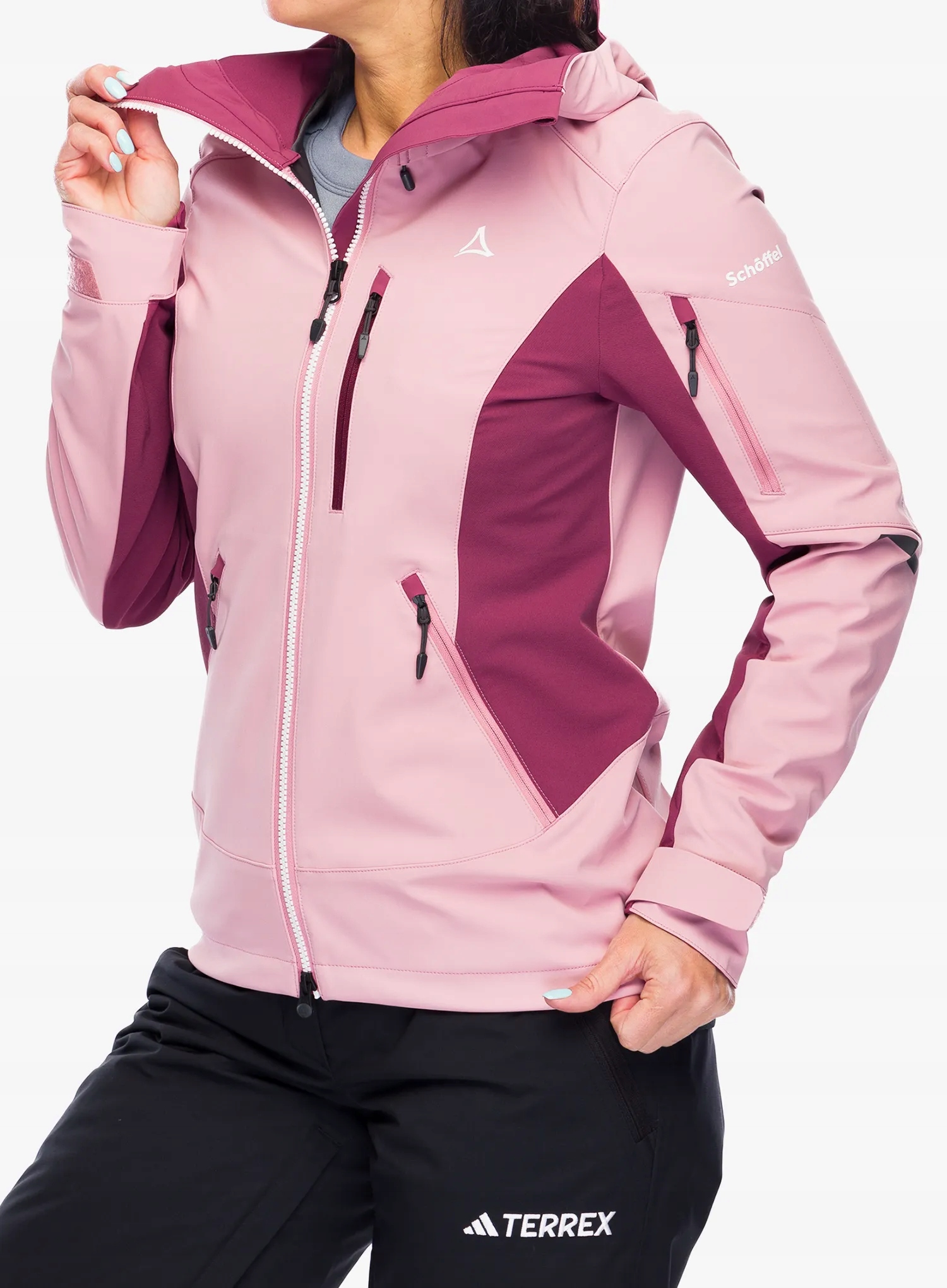 Dámská bunda Schoffel Softshell Jacket Matrei viola 34 (xs)