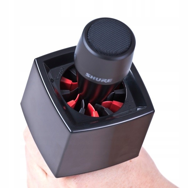 Kostka/Vlajka na reportážní mikrofon Rycote Single Square Black