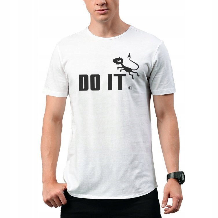 

Koszulka T-Shirt Luci Do It Logo Parodia L