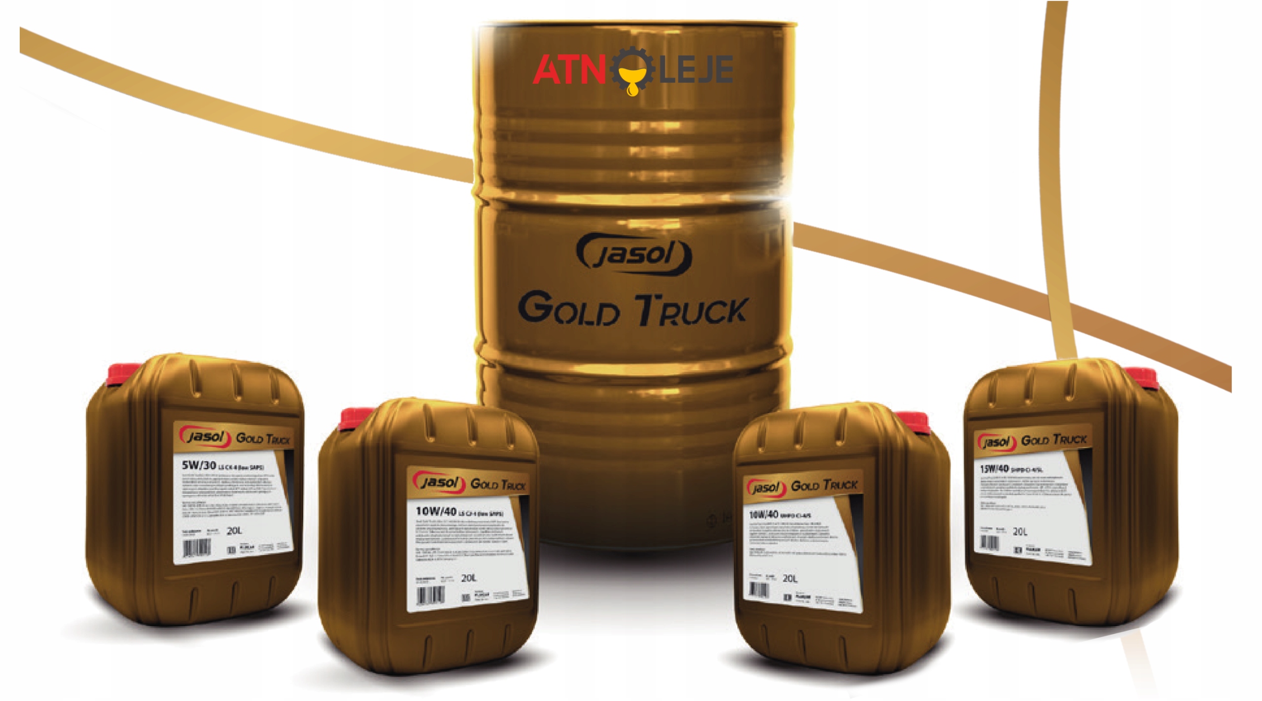 Olej silnikowy JASOL GOLD UHPD CI-4/SL 10w40 20L Producent Jasol