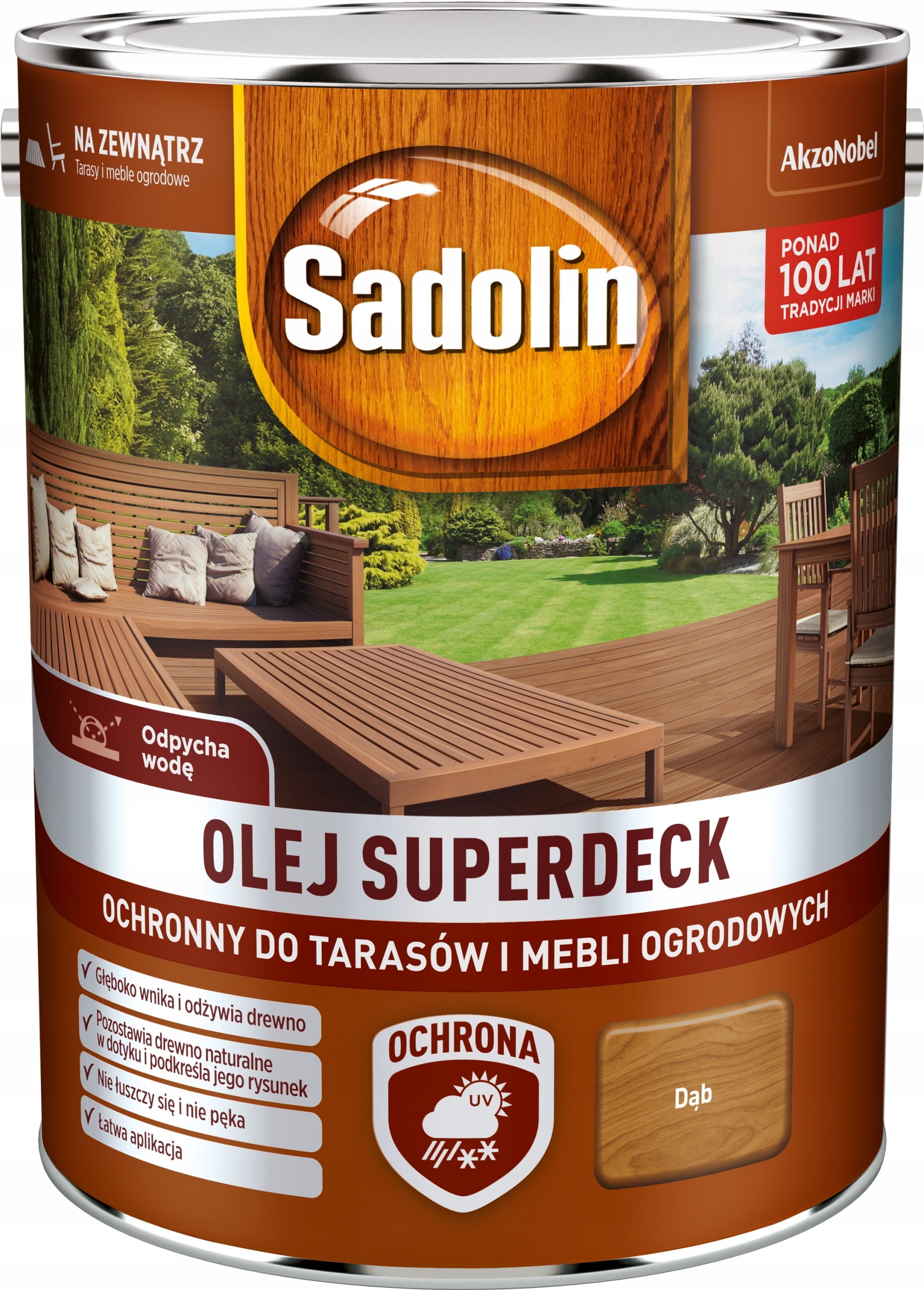 SADOLIN OLEJ SUPERDECK DO TARASÓW 2,5L DĄB EAN (GTIN) 5904078204948