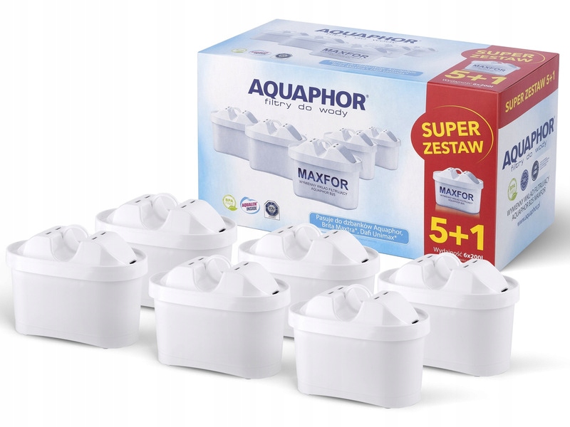 

Wkład filtrujący Aquaphor B100-25 Maxfor (6 szt.)