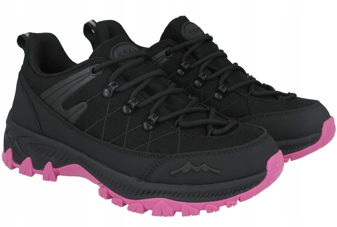 Czarne buty trekkingowe Bartek 8701145 membrana dziewczęce wytrzymałe r. 33