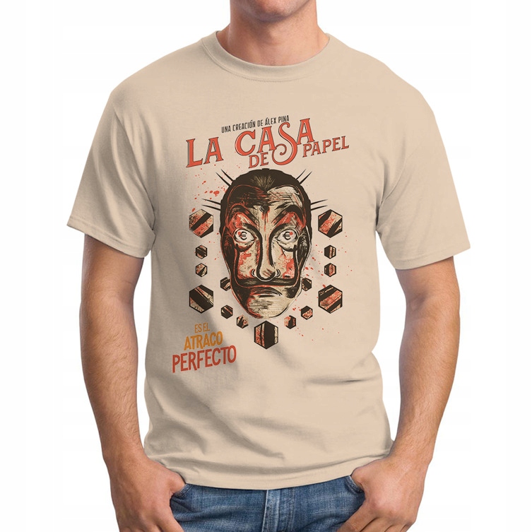 

Koszulka T-Shirt Dom Z Papieru La CasaDe Papel 2XL