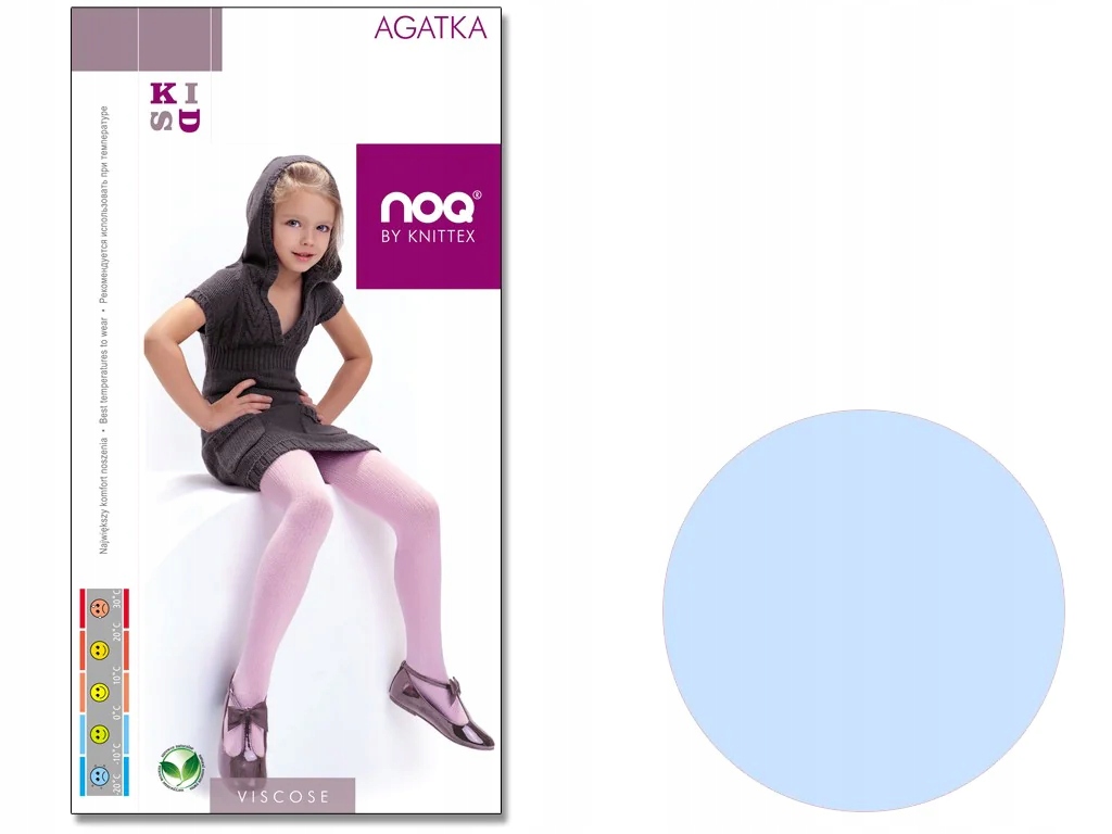 

Rajstopy dziecięce z wiskozy Agatka 140-146 Baby b