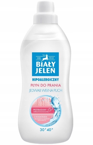 

Biały Jeleń, Płyn do prania, Delikatny, 1l