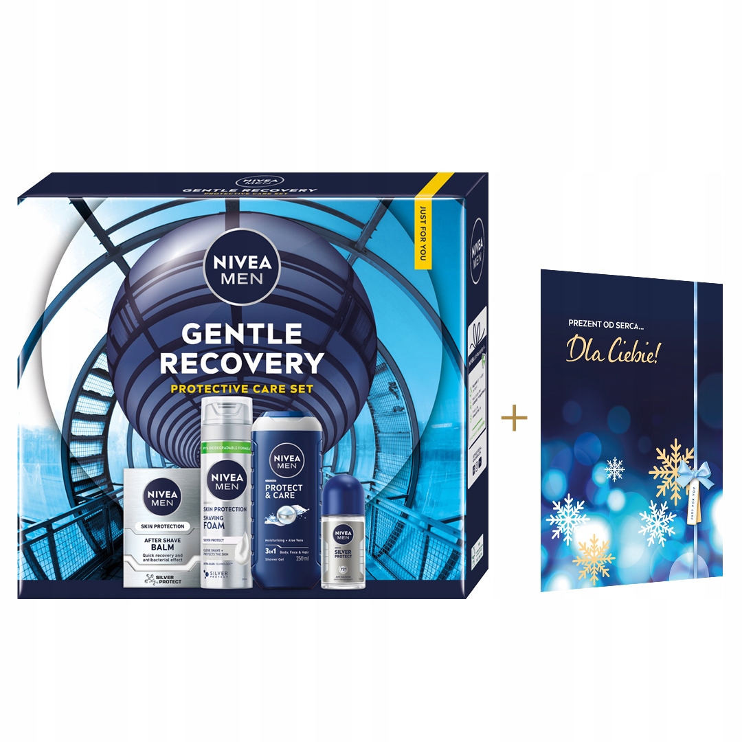 Nivea Men sada Gentle Recovery 4 produkty