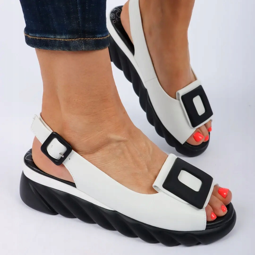 Dámské sandály Artiker 56C2157 bílé 40, Bílá