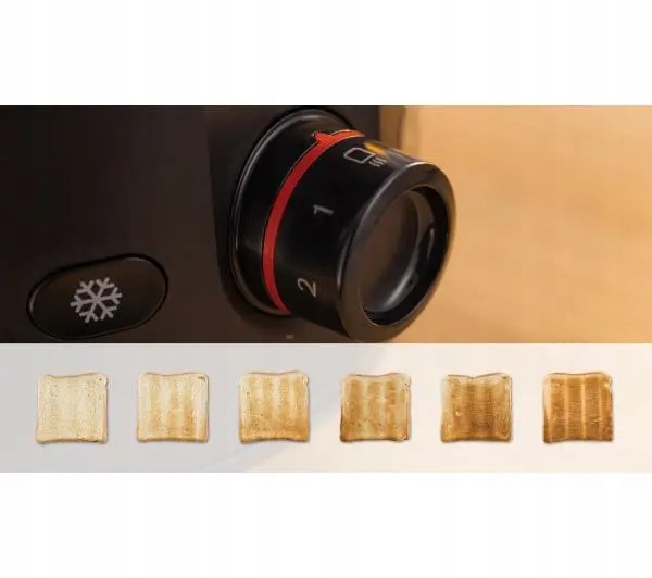 BOSCH Kompaktowy Toster MyMoment TAT3M123 Czarny 800W Z Funkcją Rozmrażania — miniatura 10