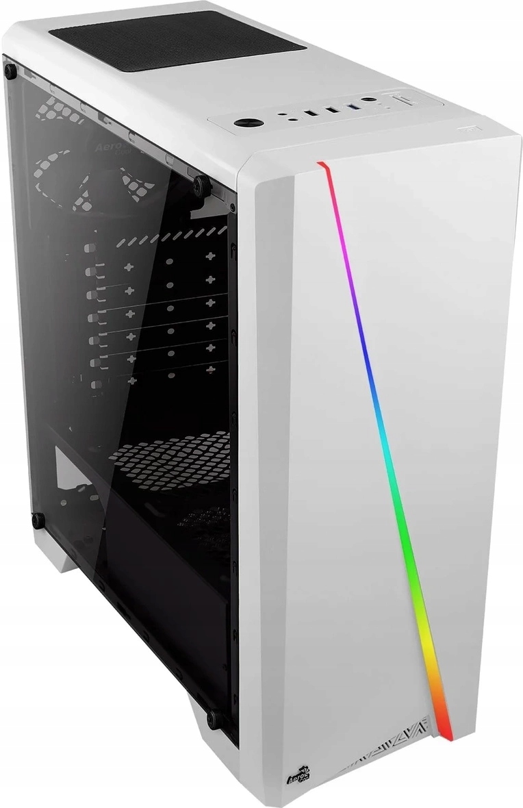 Obudowa komputerowa Midi Tower AeroCool Pgs Cylon Rgb White