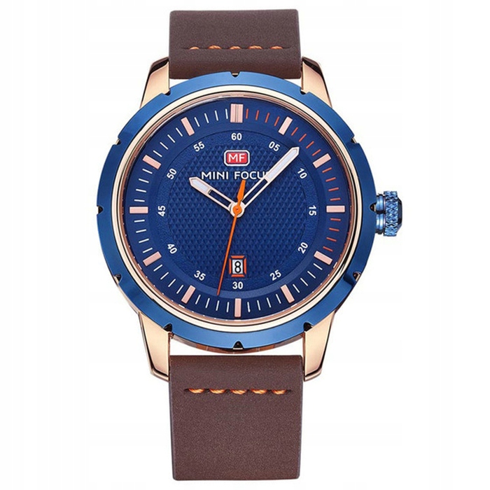 Pánské hodinky Mini Focus analogový pásek datumovka