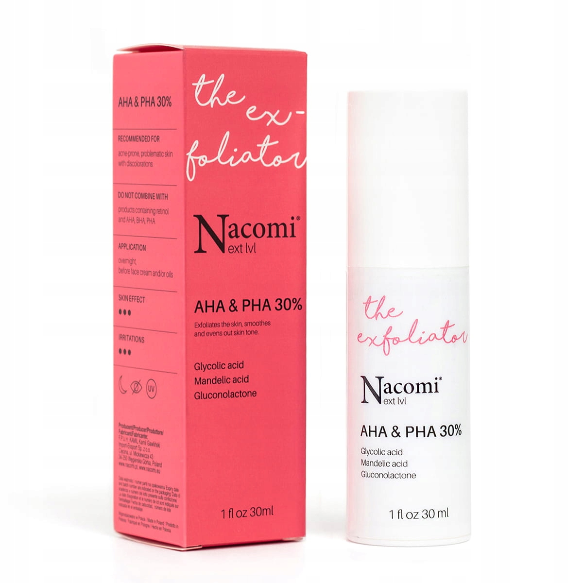 NACOMI NEXT LEVEL PEELING KWASOWY AHA I PHA 30%