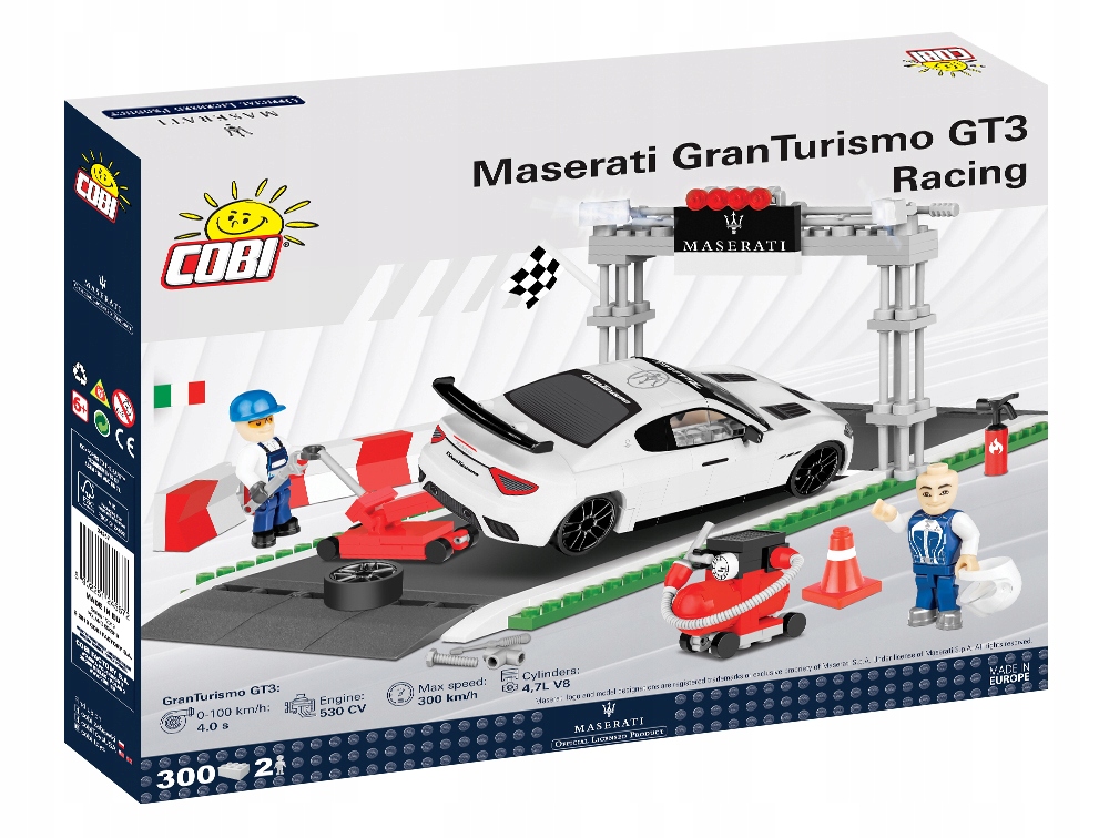 COBI 24567 MASERATI GranTurismo GT3 Racing Bohater brak