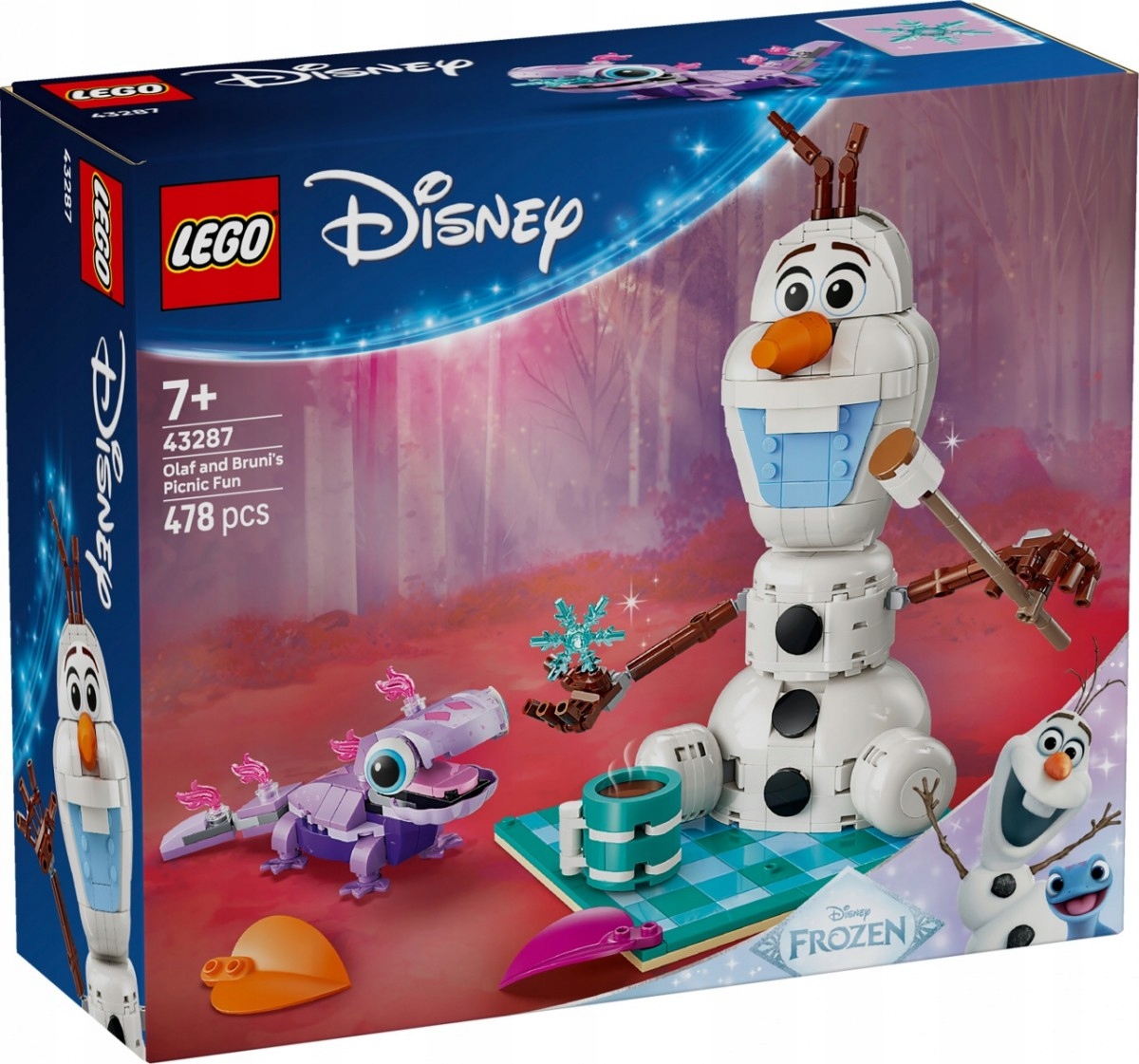 Lego Stavebnice Disney 43287 Piknik Olafa a Brunieho