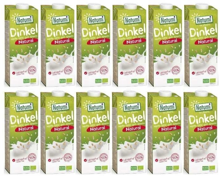 Natumi Bezmleczny Napój Orkiszowy 12x1L Eko