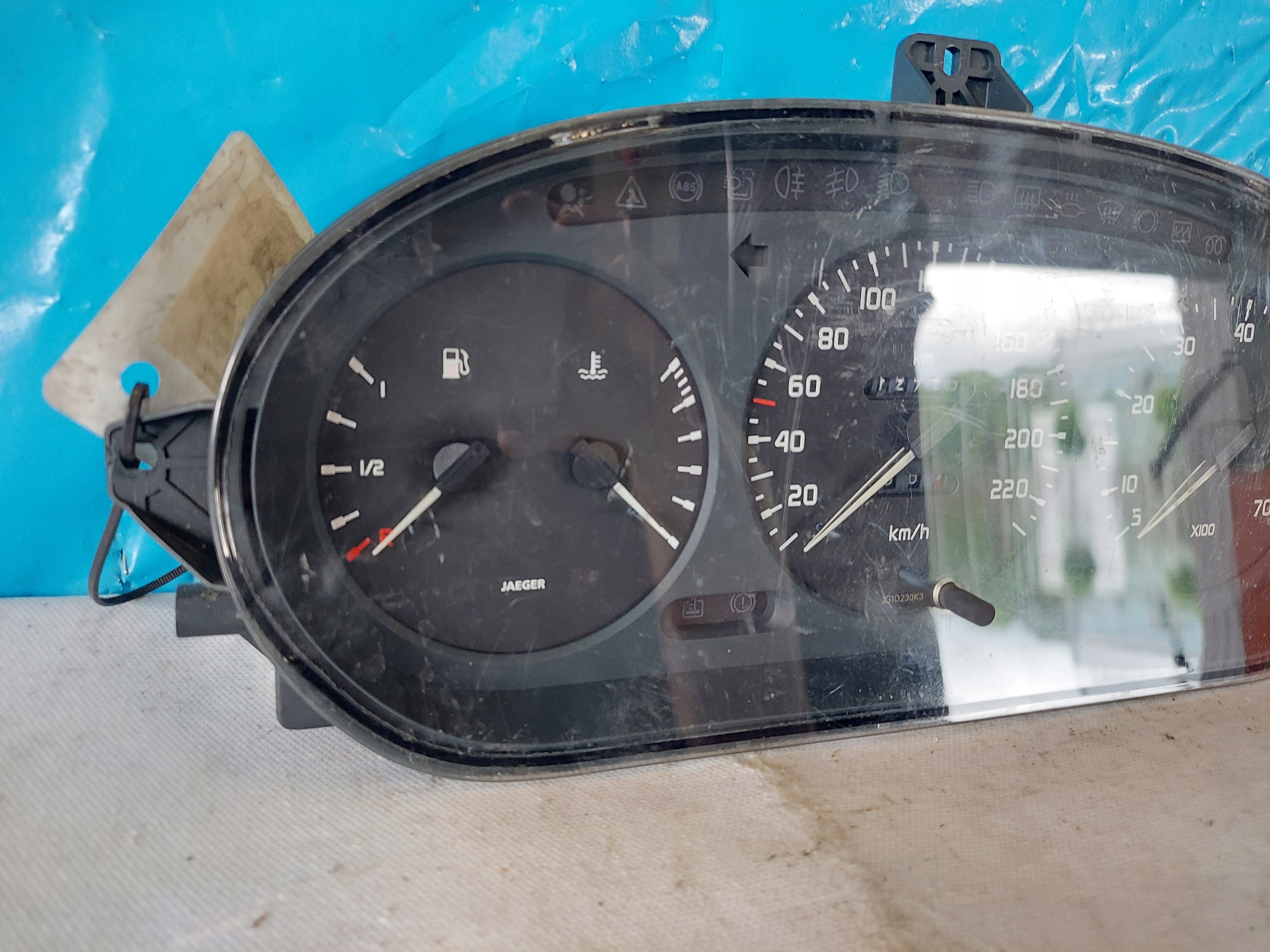 dials clock KANGOO and 1.9 DTI 7700839644