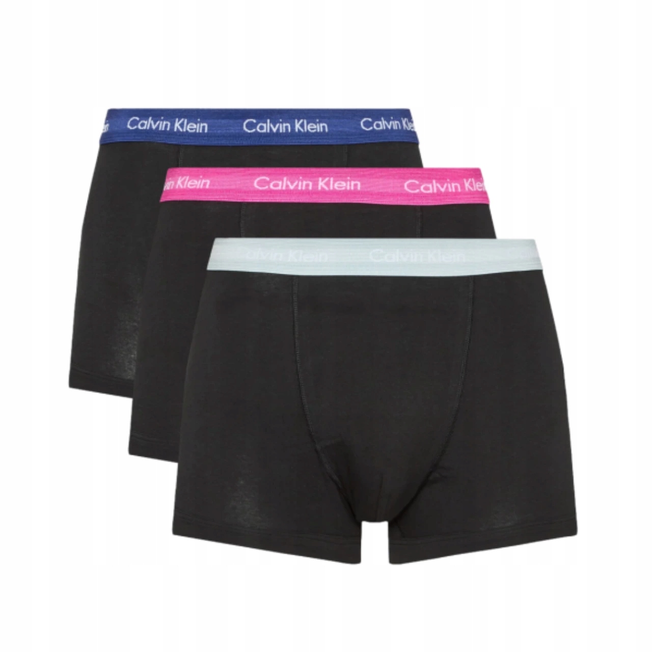 -10% Calvin Klein Pánské Boxerky 3-PACK Trunk Černá S