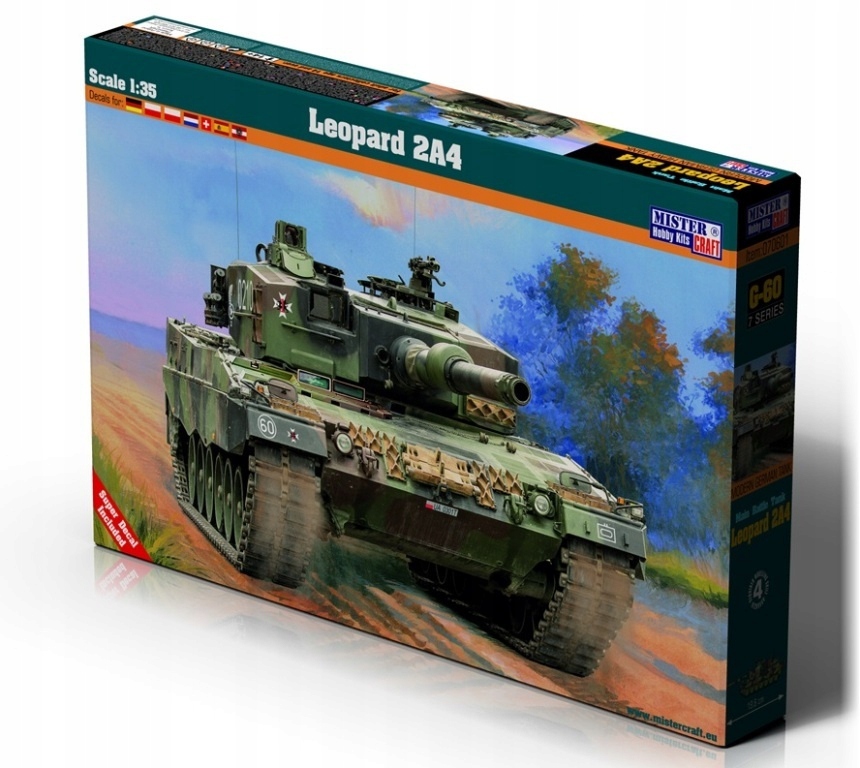 Mistercraft G-60 Polský Leopard 2A4 10 Brigáda obrněné kavalerie 1:35