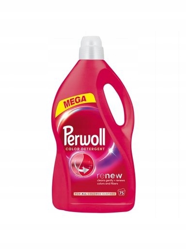 Levně Perwoll Renew Color Tekutý prací prostředek na barvu 3,75 l 75 praní