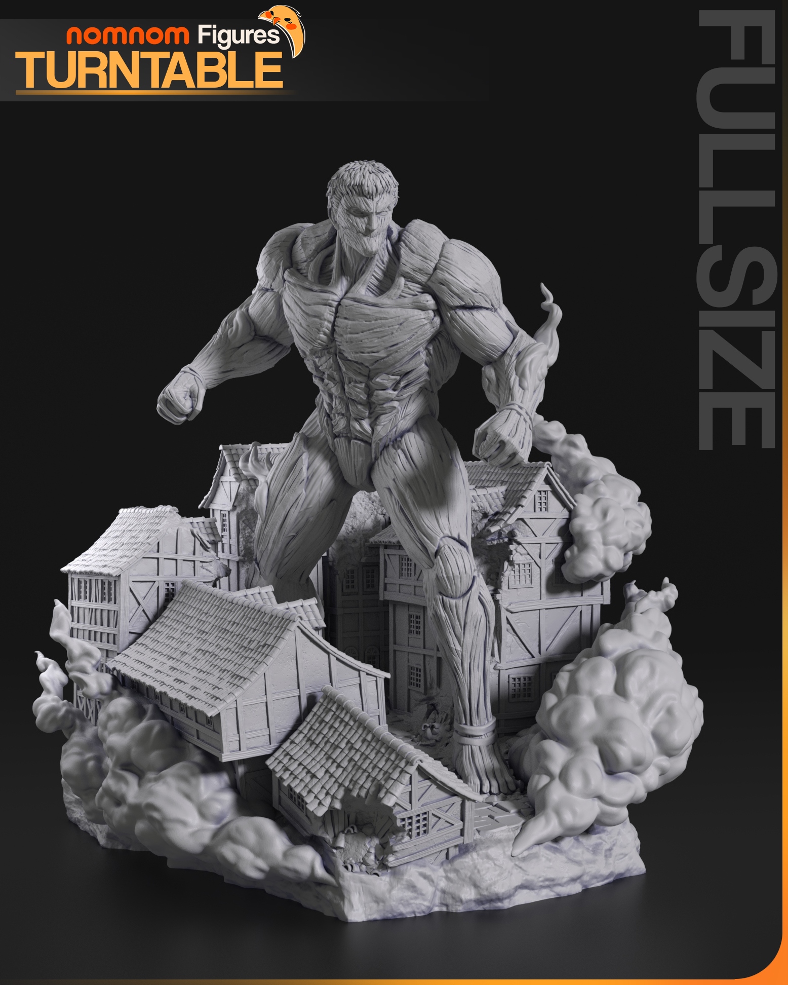 Pancéřovaná figurka Titan Útok titánů Mini NomNom Figures 3D tisk Dárek