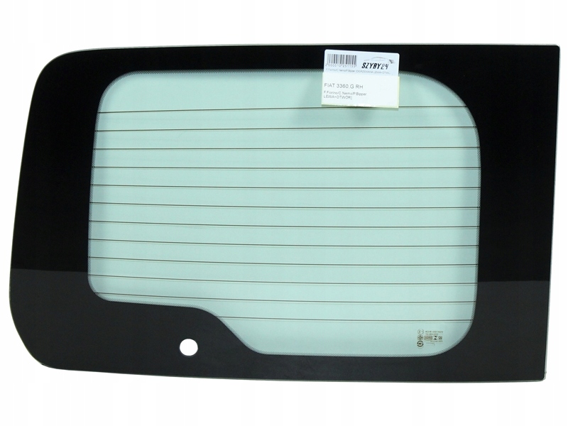 2000010094950 - НОВЕ ЗАДНЄ СКЛО В ДВЕРІ PEUGEOT BIPPER 08-L