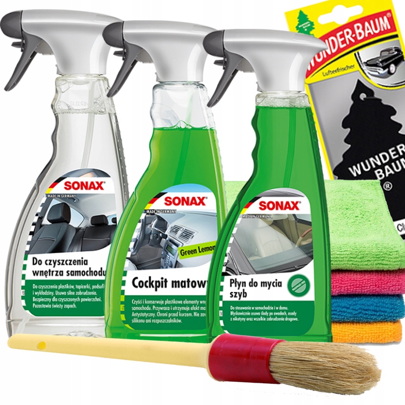 Sonax sada na čištění interiéru auta Dárek