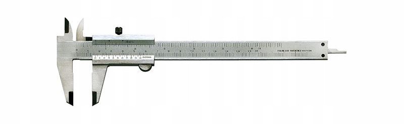 Ocelové posuvné měřítko 150 mm z nerezové oceli Inox