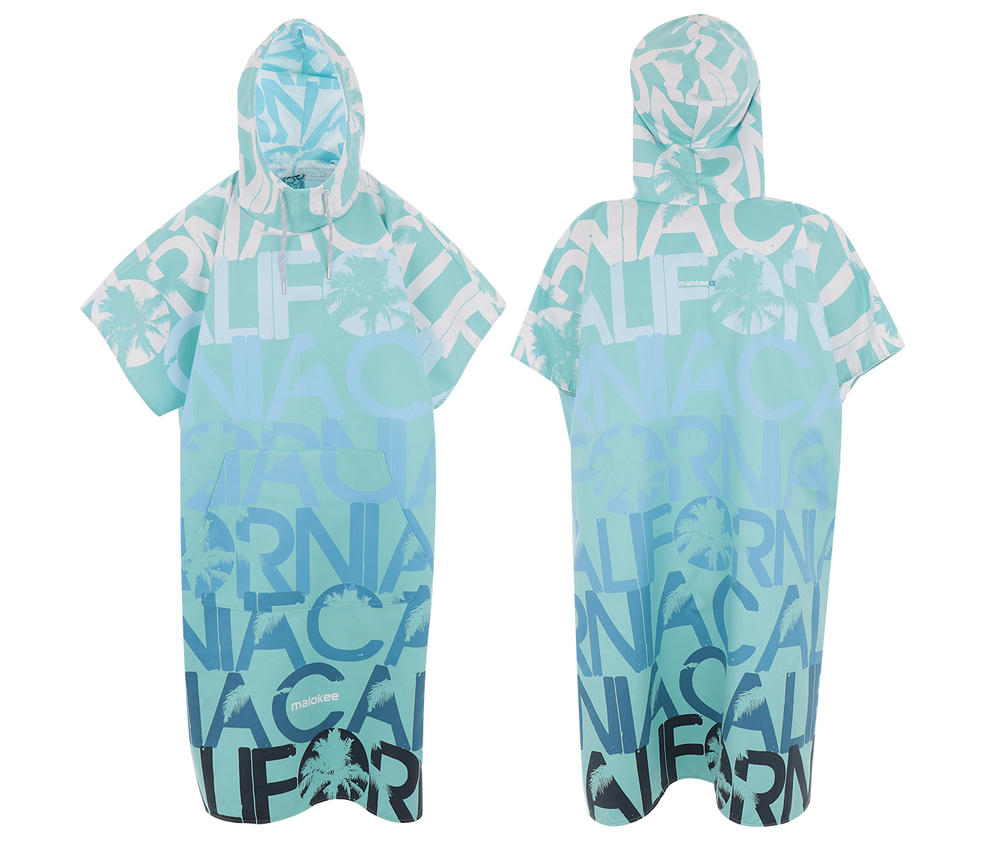 Szlafrok z kapturem szybkoschnący ręcznik na plażę Marka Malokee
