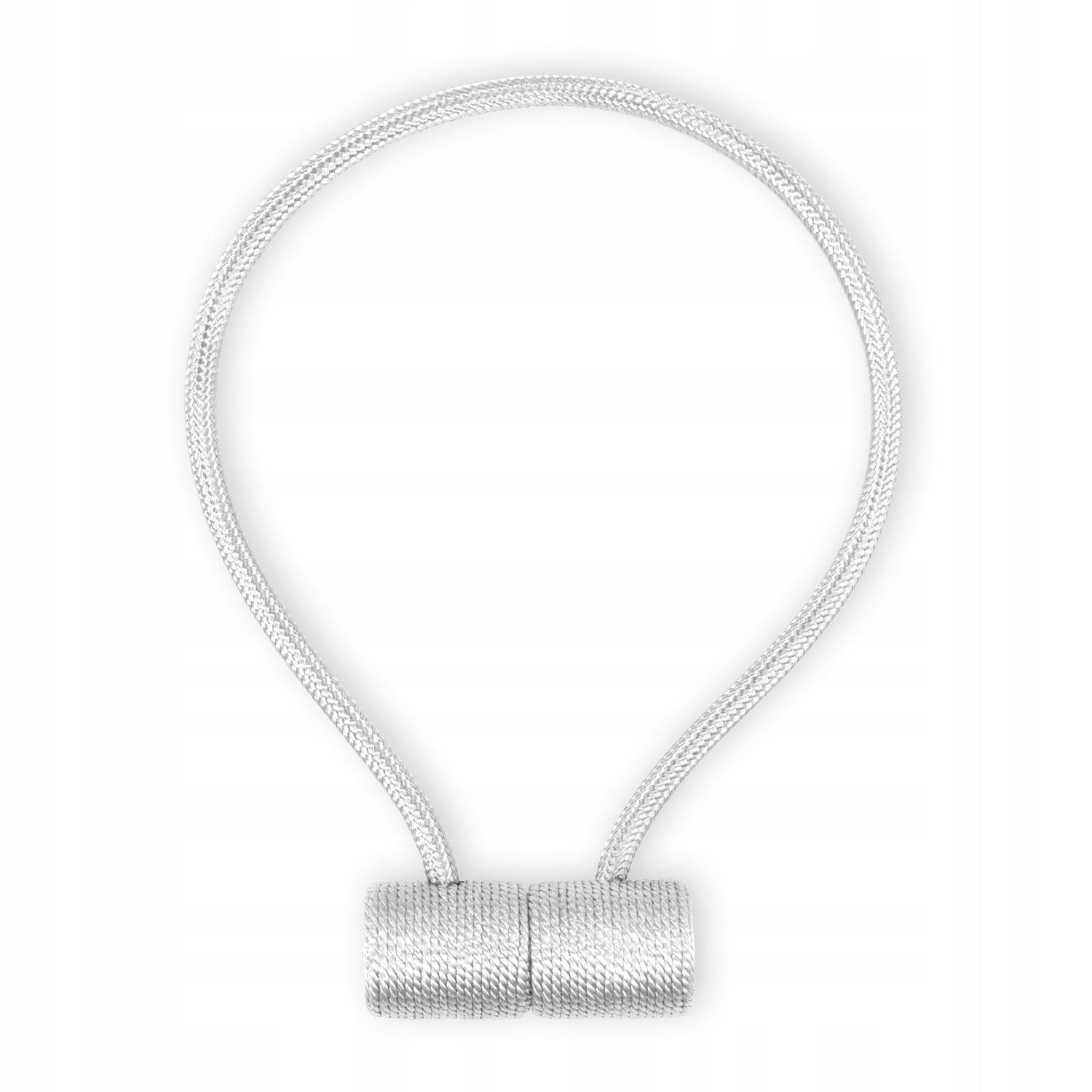 

Upinacze do zasłon w zestawie Białe 2szt magnes