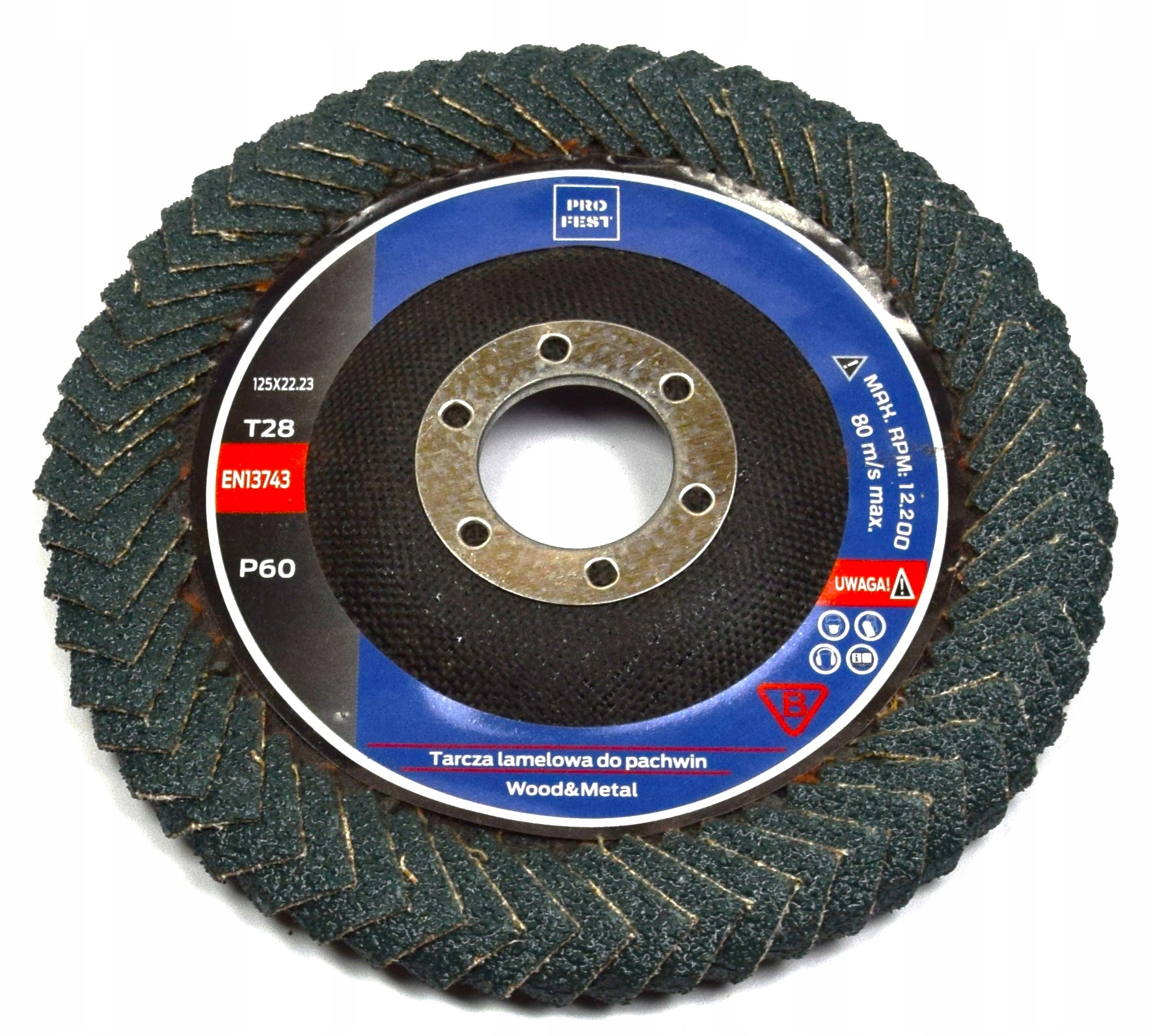 

Tarcza Lamelowa Spoin Pachinowych 125MM 60GR Inox