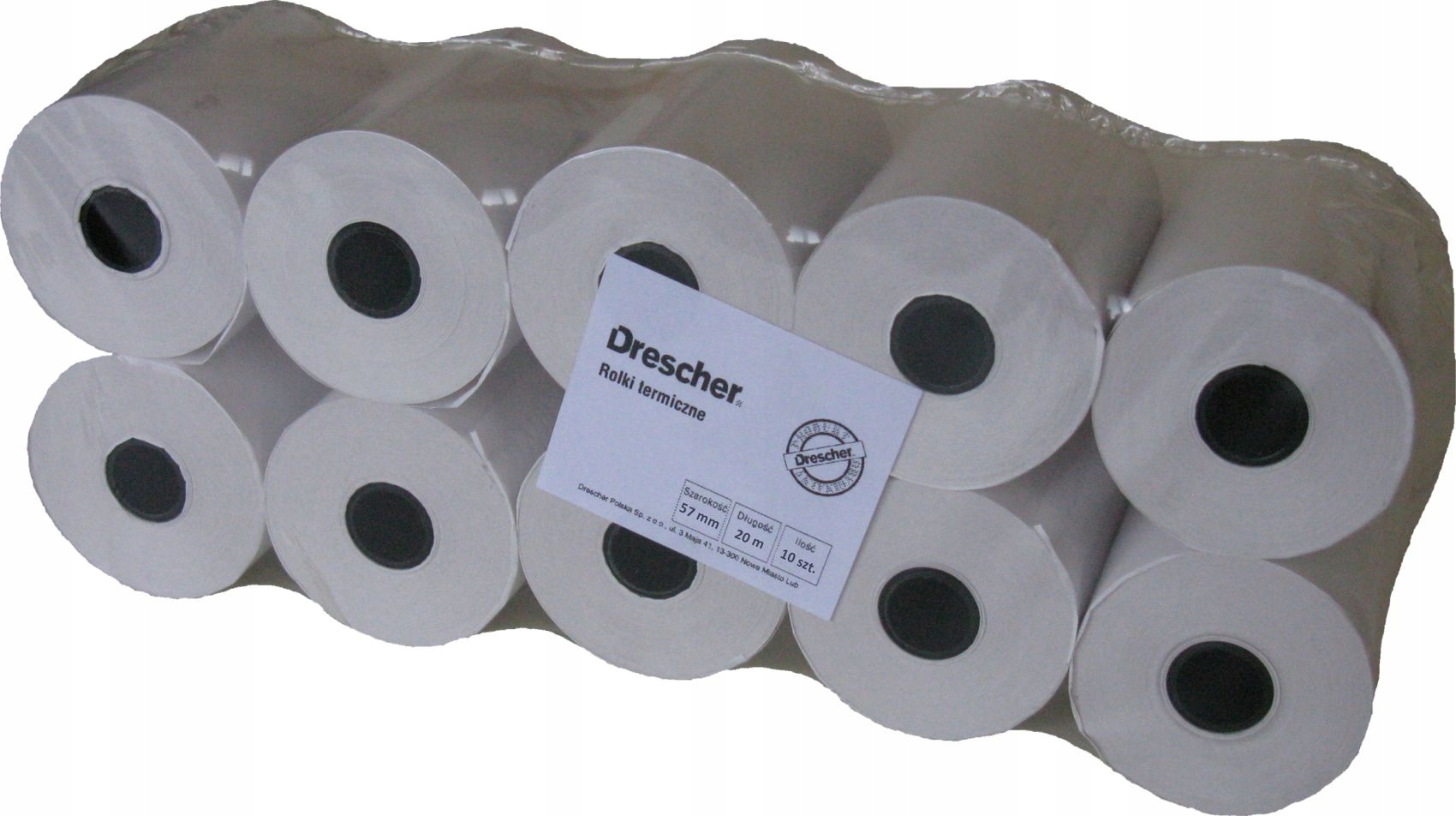 

Rolka Termiczna Drescher 57X20/10 Bpa Free