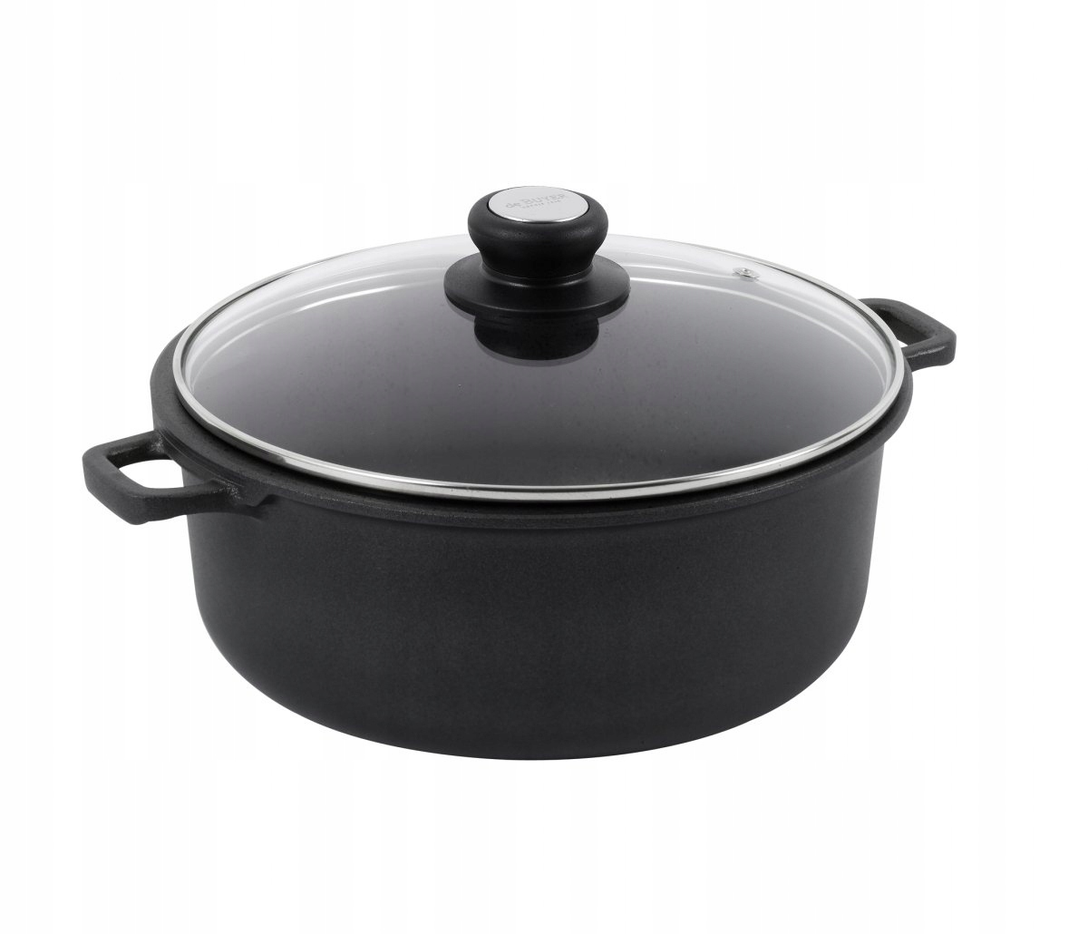 Hrniec nízky so sklenenou pokrievkou deBuyer Choc Extreme 20 cm