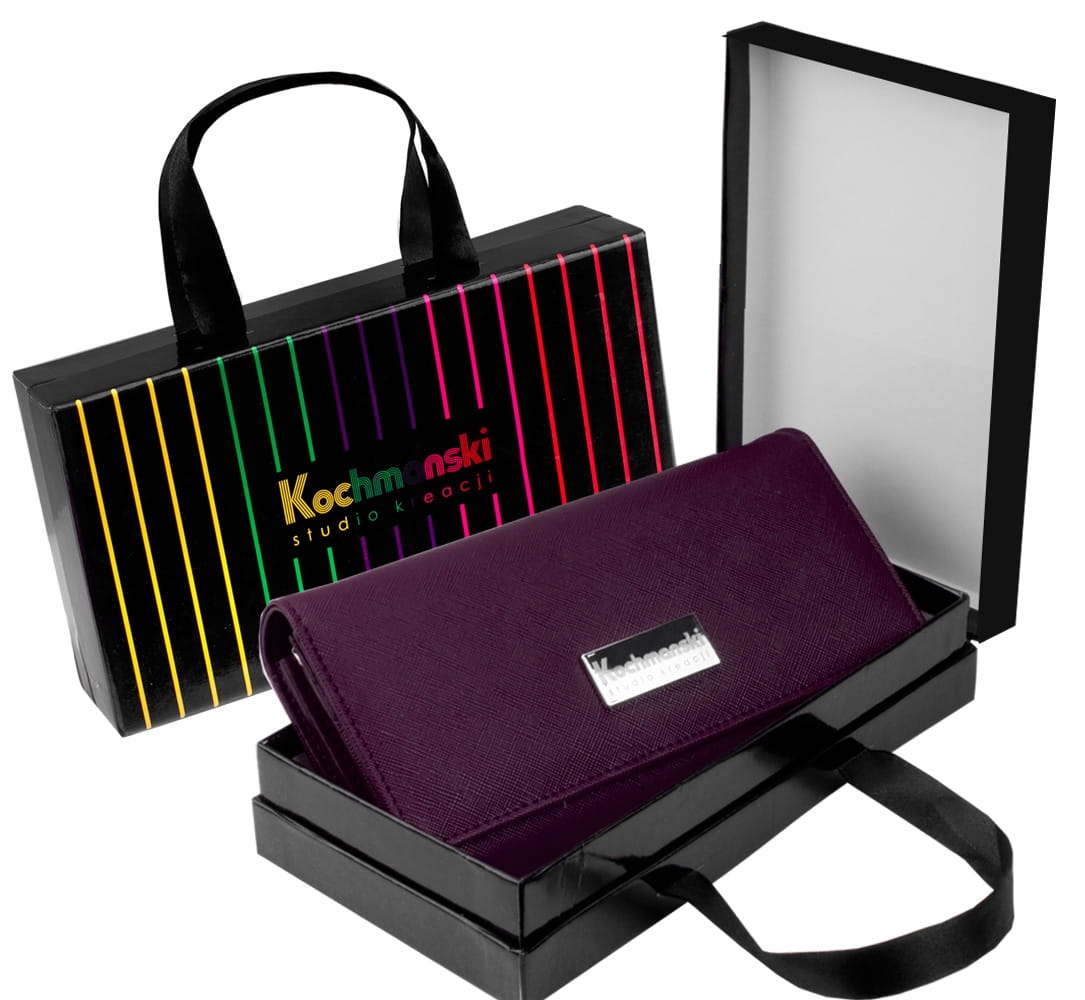 

Kochmanski portfel damski Premium rfid Saffiano