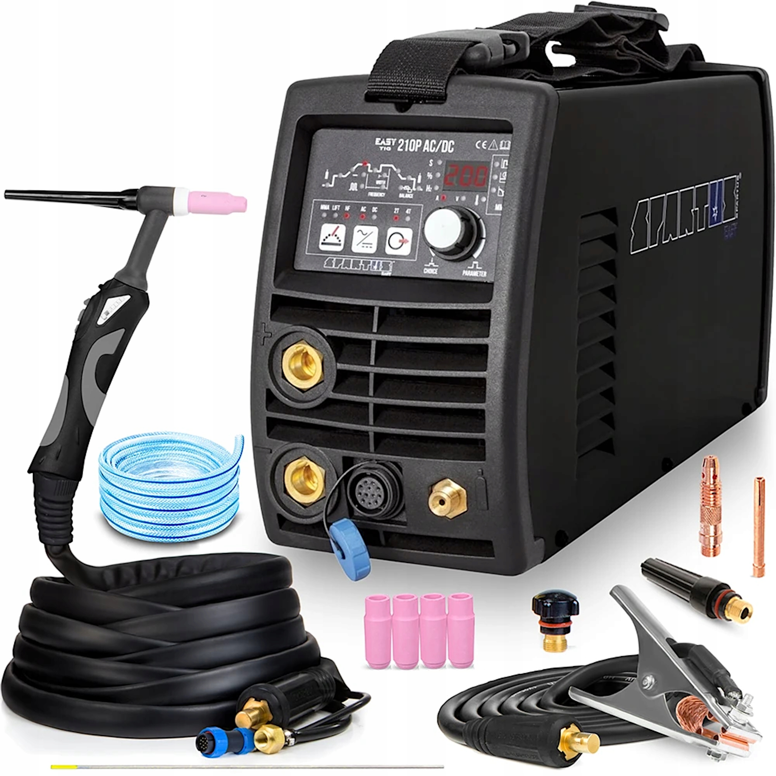 Invertorová Svářečka Tig Ac/dc Puls Spartus Easytig 210P Hf Mma Ac/dc