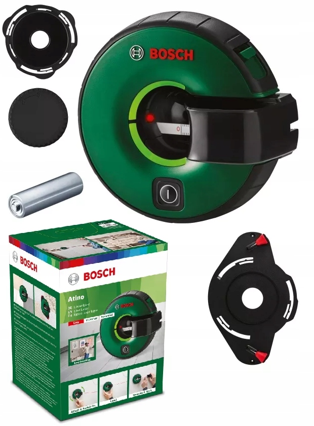 BOSCH ATINO LASER LINIOWY TAŚMA MIERNICZA