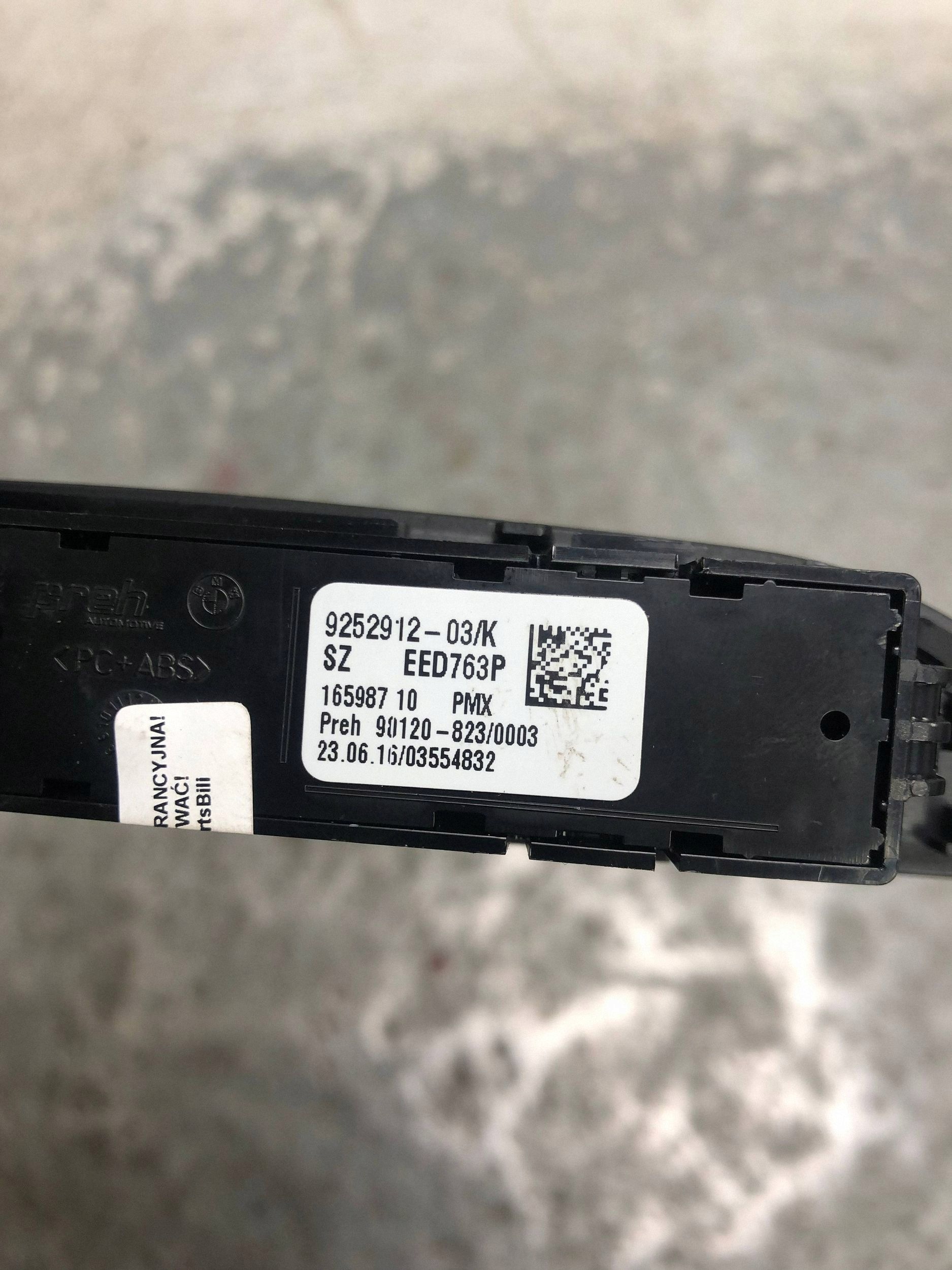 commandes boutons BMW F30 LCI 9252912