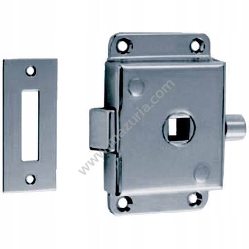 6803122 - ЗАМОК 72X46X15 ММ, ЗОВНІШНІЙ, ХРОМОВАНИЙ